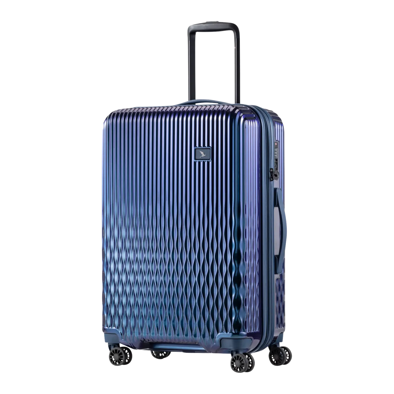 PACK EASY Flow Valise à roulettes M (extensible), Moroccan Blue