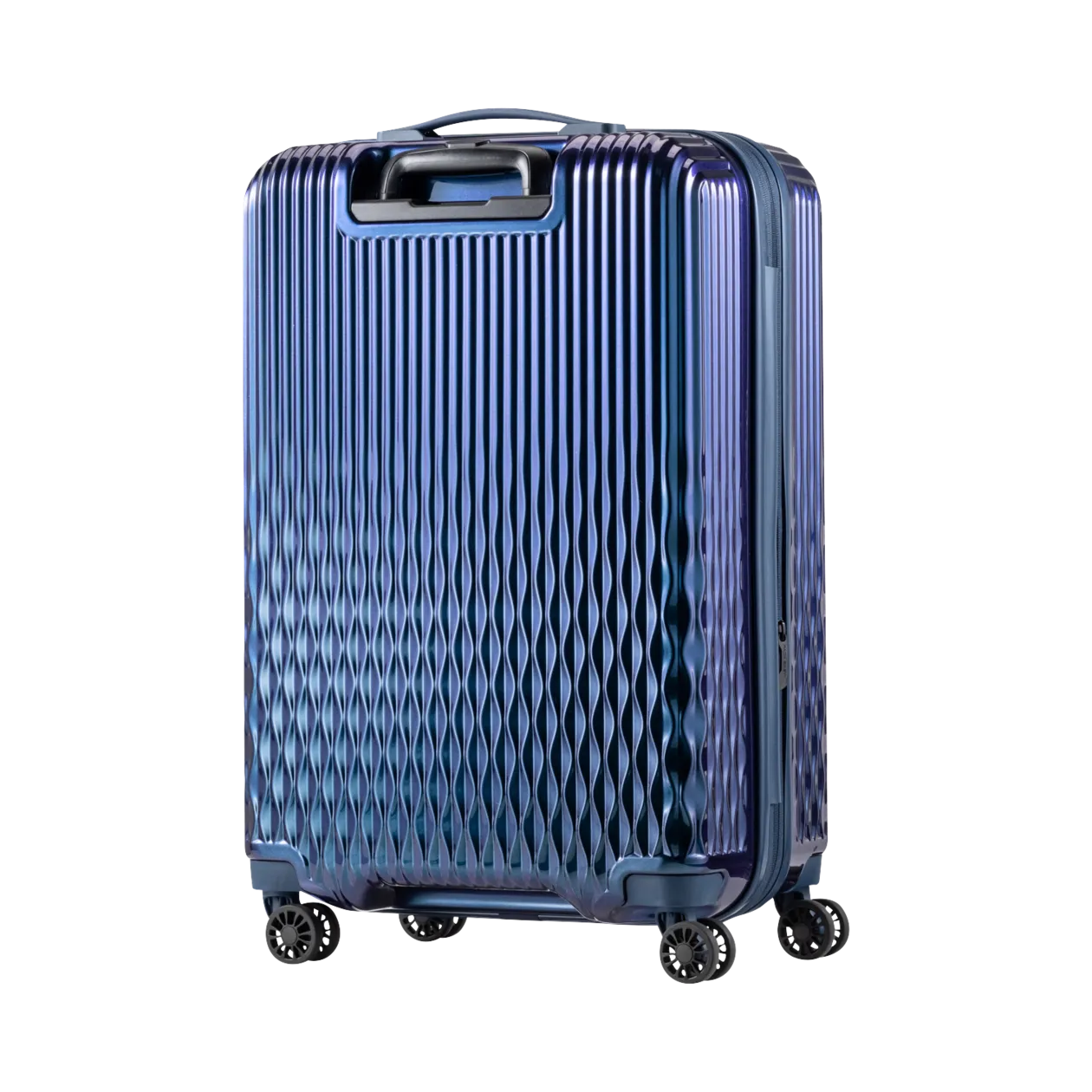 PACK EASY Flow Valise à roulettes M (extensible), Moroccan Blue