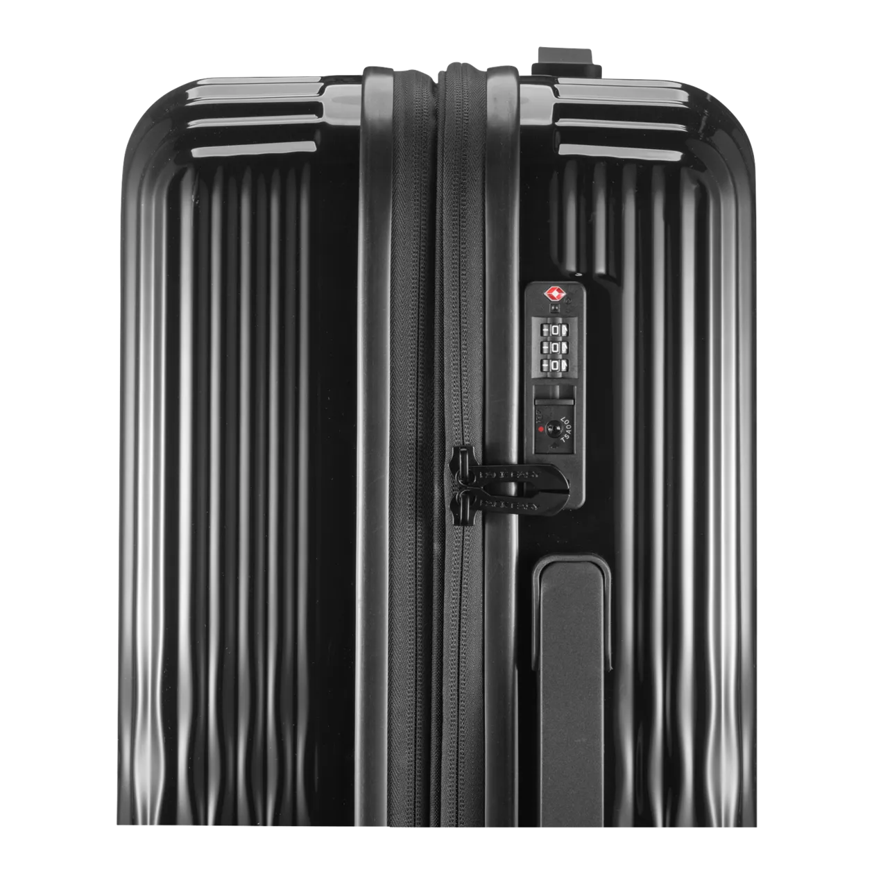 PACK EASY Flow Valise à roulettes M (extensible), noir