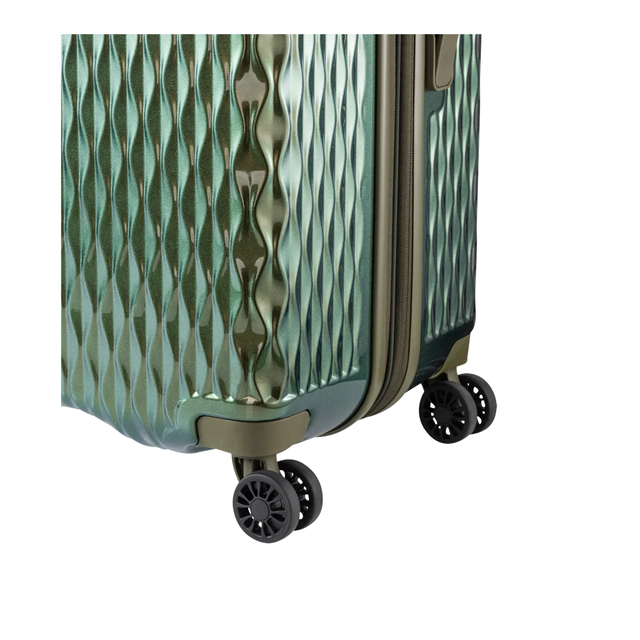 PACK EASY Flow Trolley L (Expandable), Bronze Green