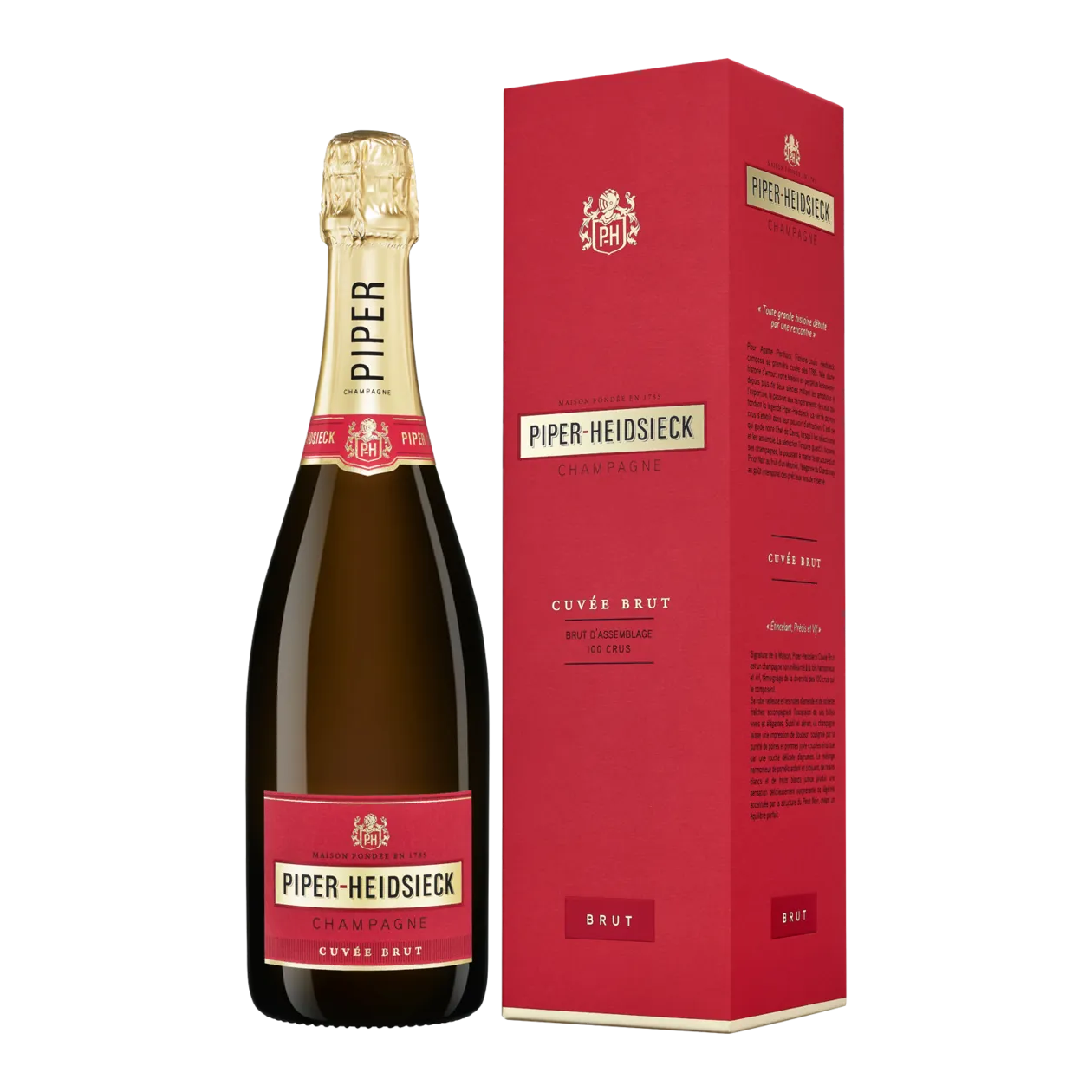 Piper-Heidsieck Cuvée Brut Champagne, 2 Bottles, France