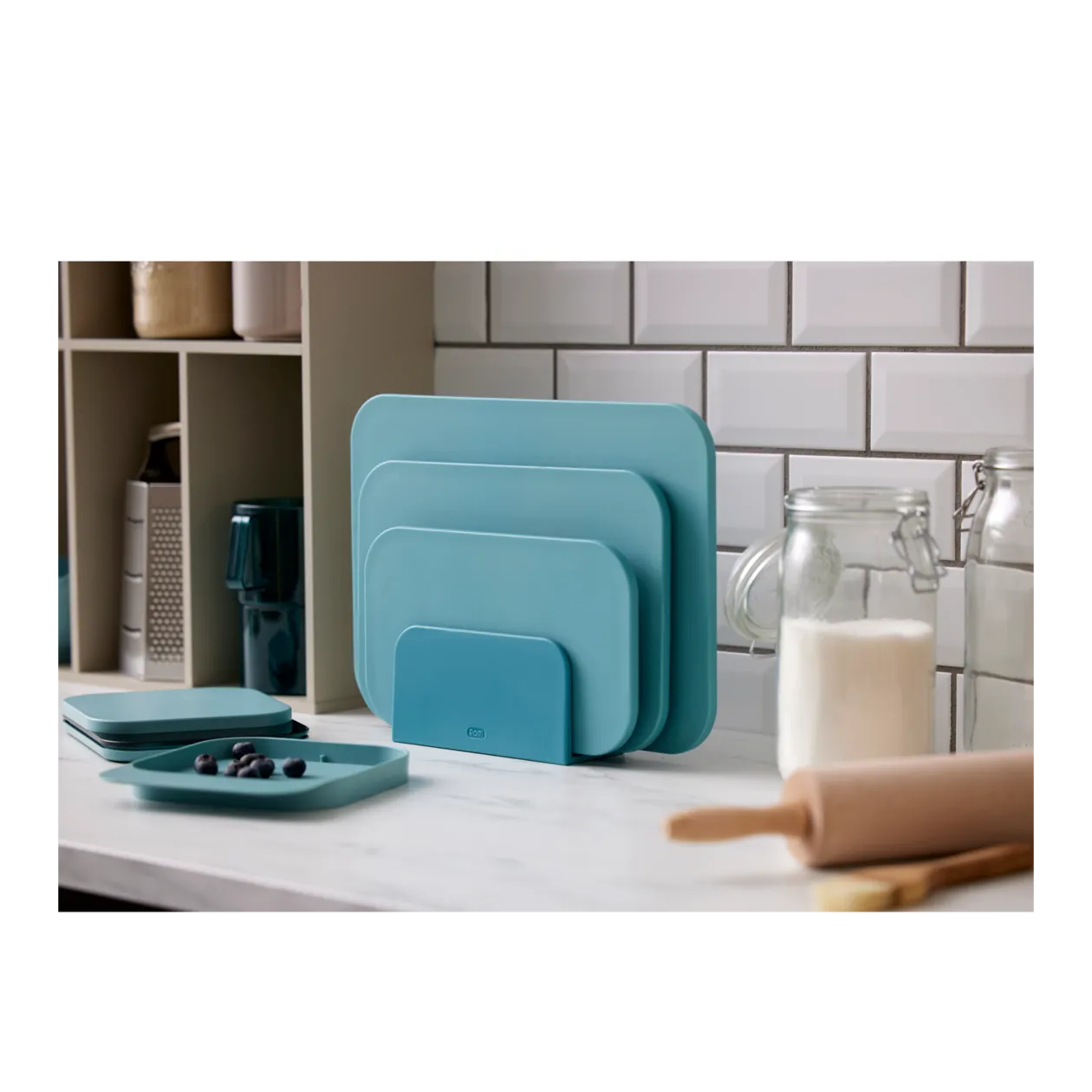 Rosti Choptima Chopping Board Set, 3 pcs., Nordic Green