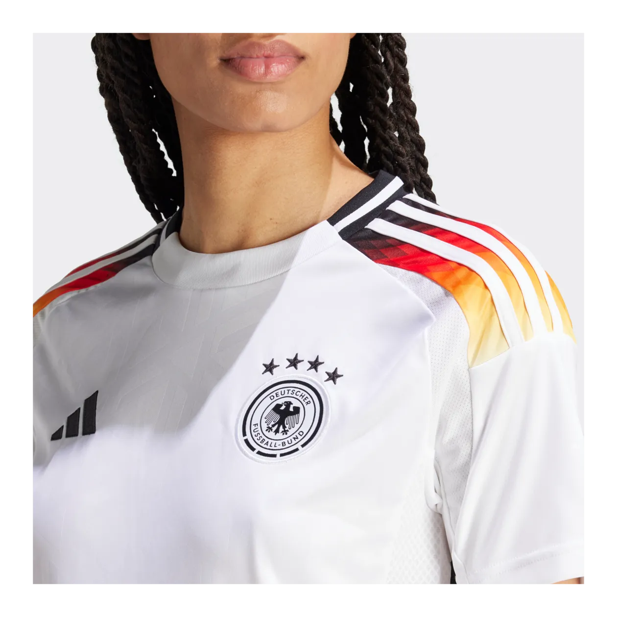 Adidas DFB 24 Home Shirt, Women's, White