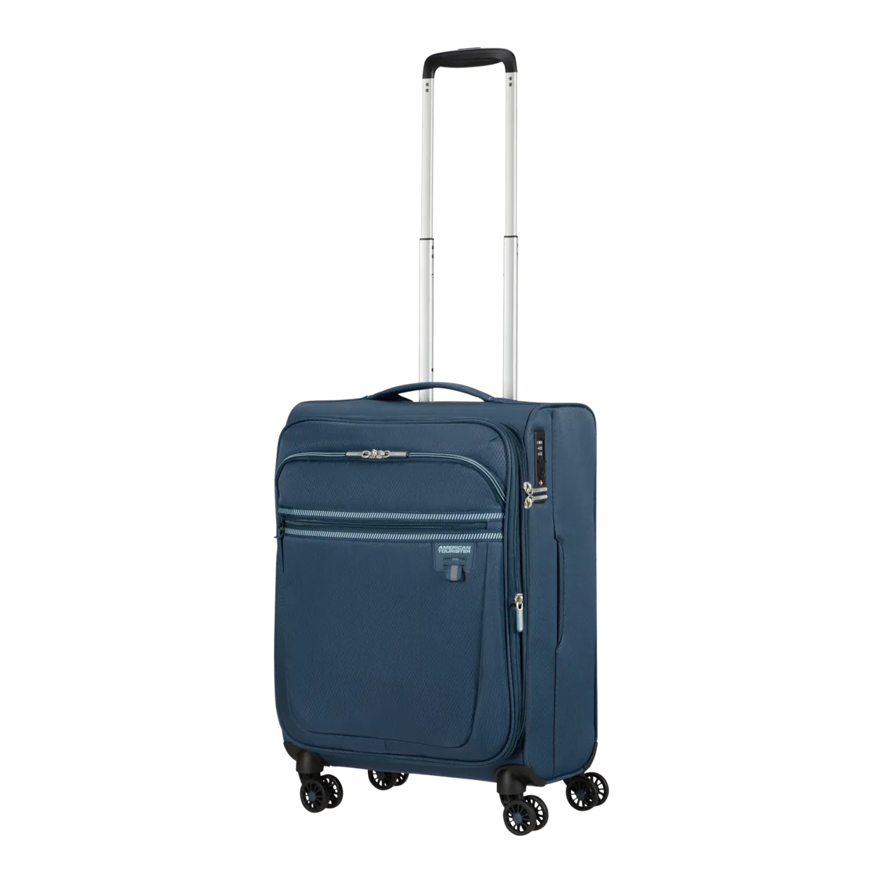 American Tourister AeroSpin Trolley S (espandibile), Indigo