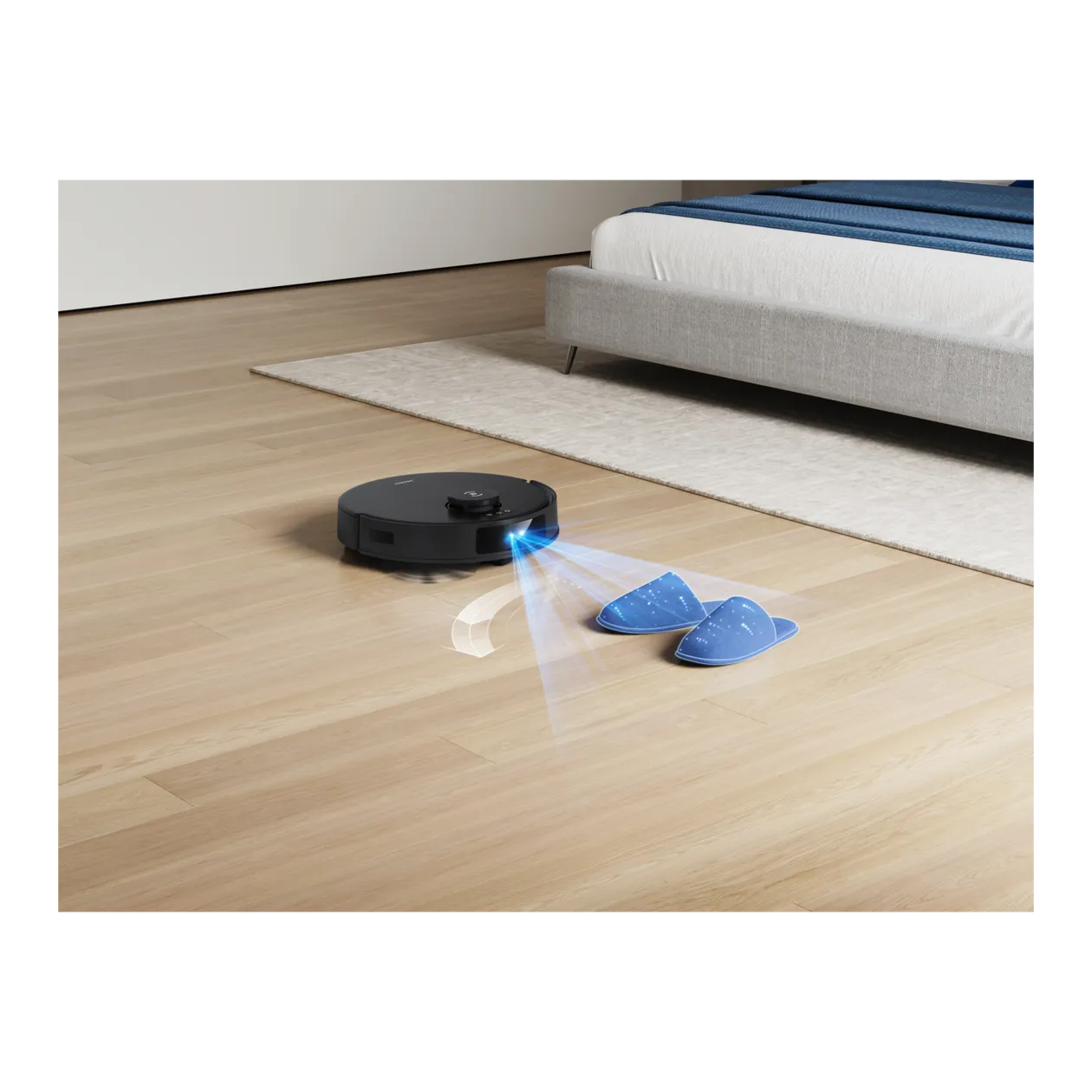 ECOVACS DEEBOT N20 PRO PLUS Vacuum and Mopping Robot, Black