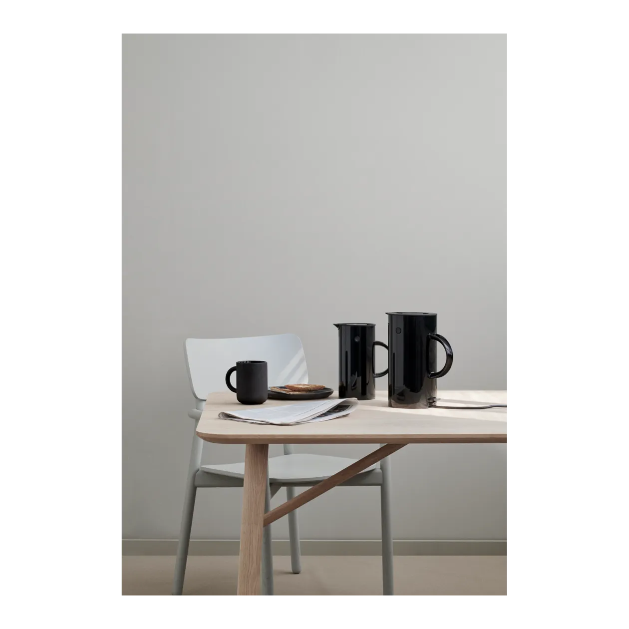 Stelton EM77 Bollitore elettrico, 1,5 l, nero