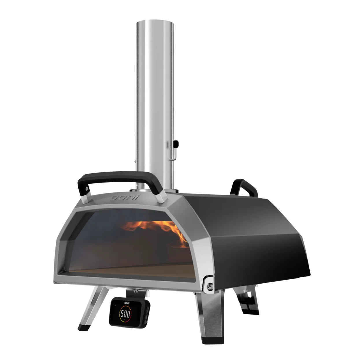 Ooni Karu 2 Pro Multi-Fuel Outdoor Pizza Oven, Black