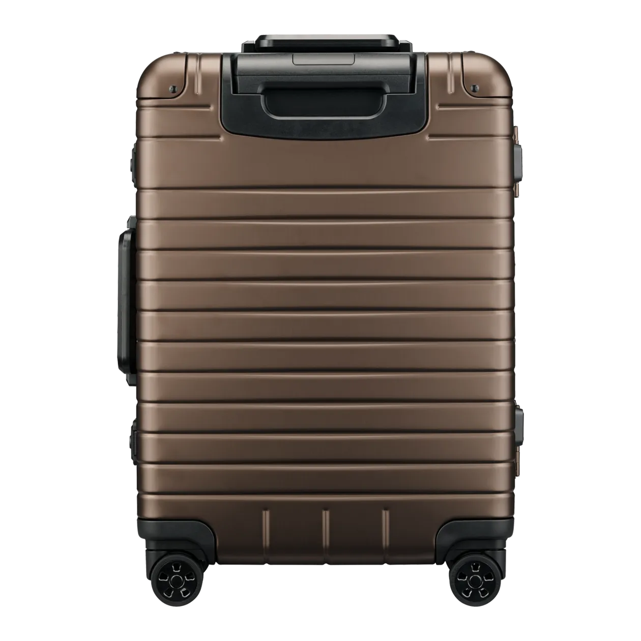 Lufthansa Aluminium Collection First Class Edition Trolley S con tasca frontale, bronzo