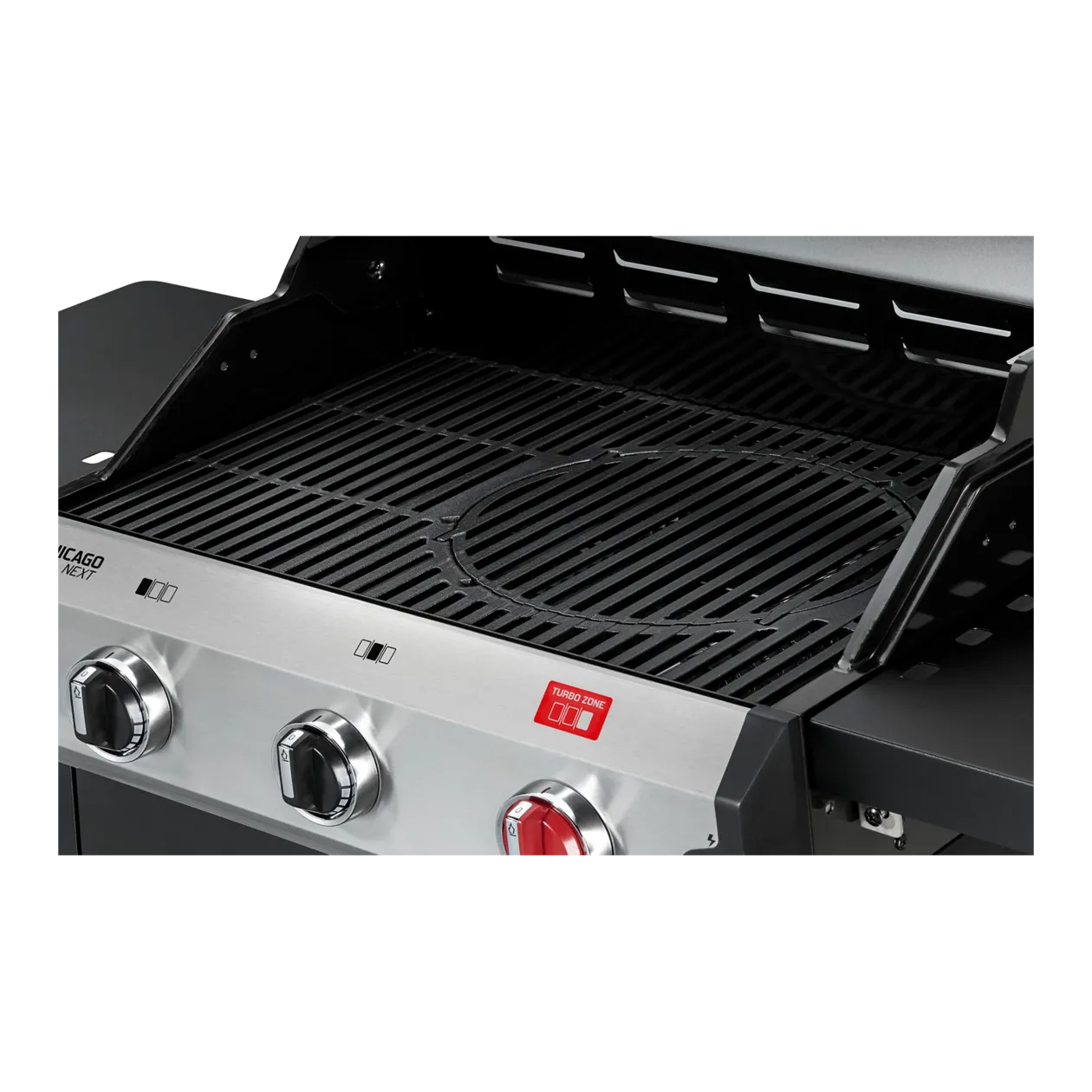 Enders Chicago Next 3 R Turbo Gas Barbecue, Black