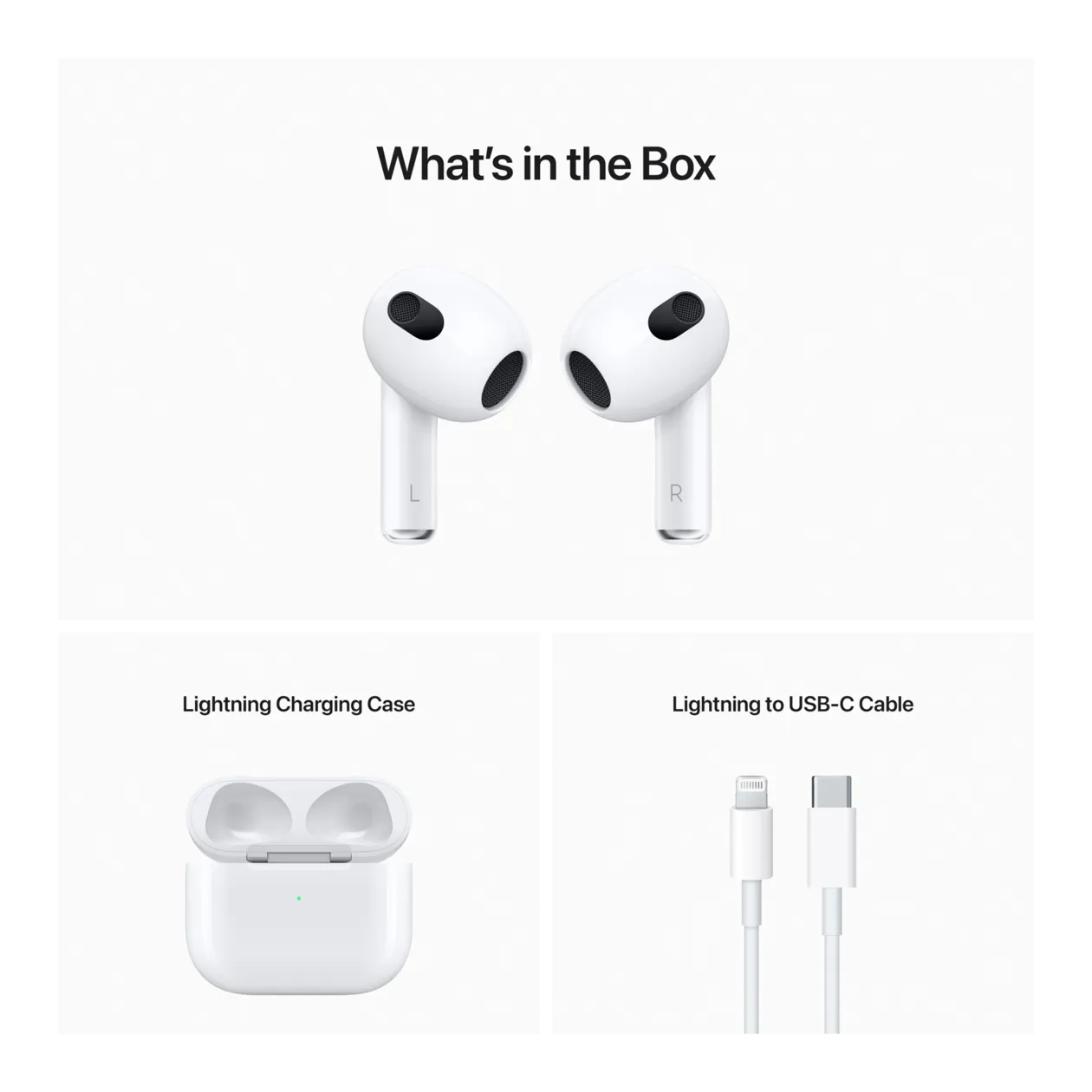 Apple AirPods Headphones (3rd Generation), White