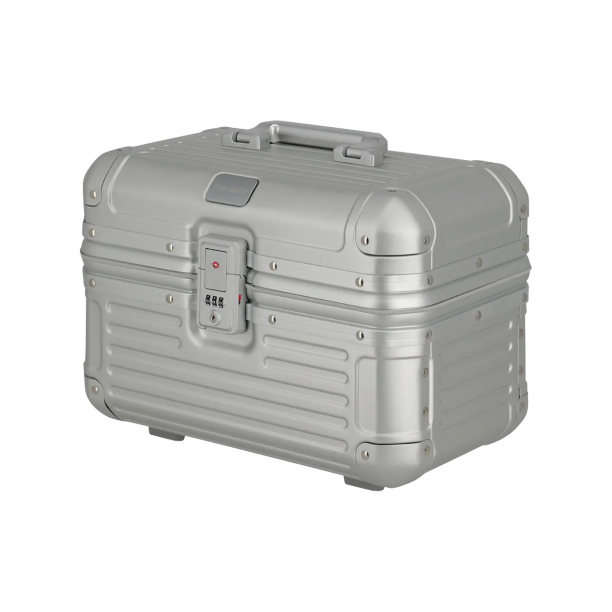 travelite Next 2.0 Beauty Case, Silver-Coloured