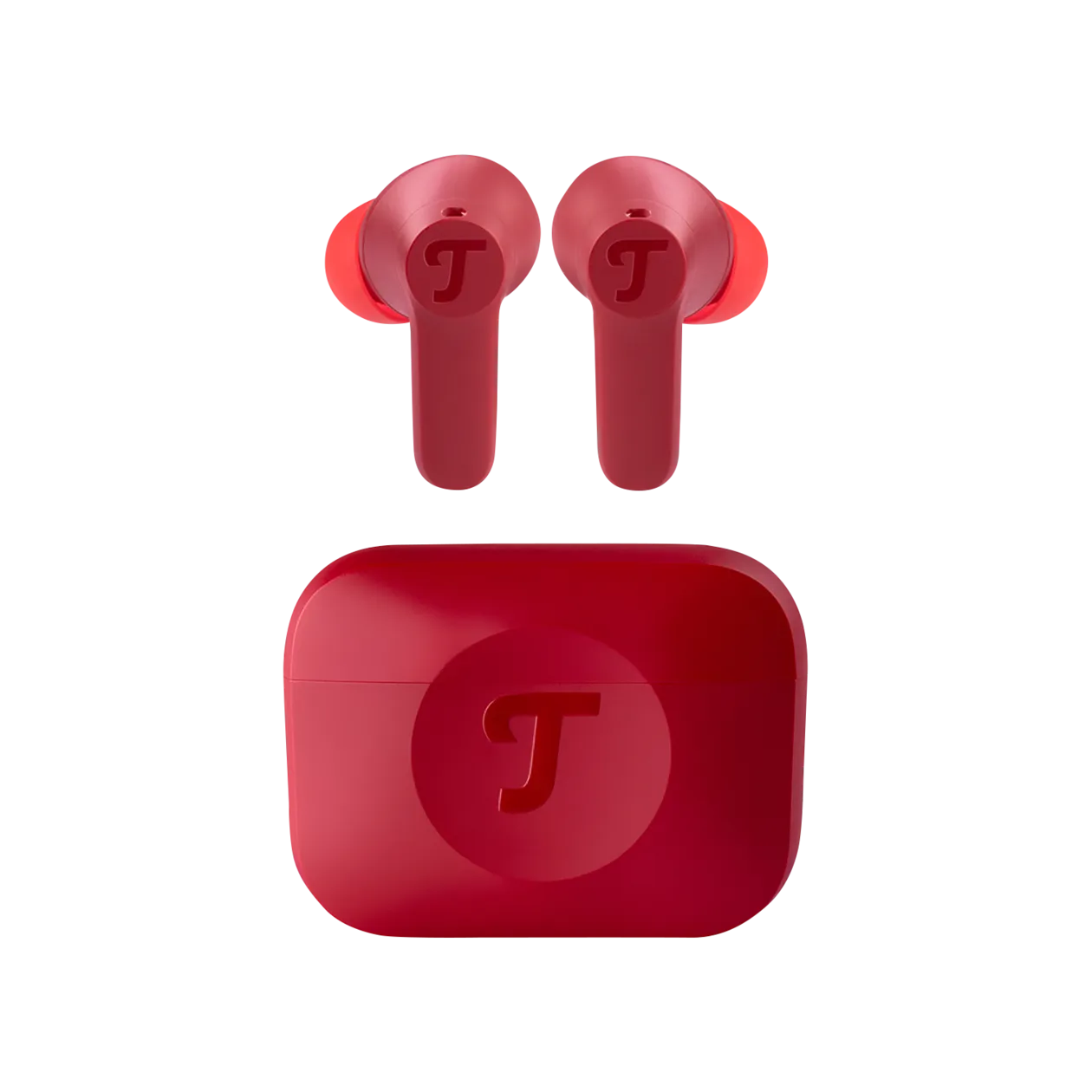 Teufel AIRY TWS 2 In-Ear-Kopfhörer, Red