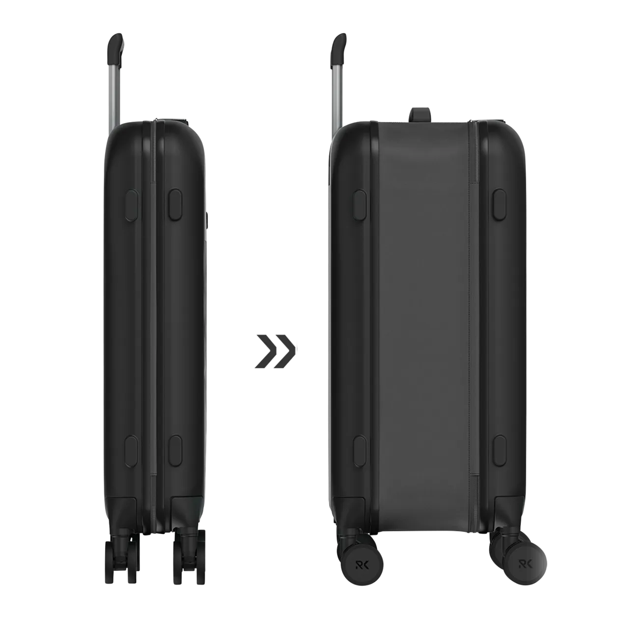 Rollink VEGA360 Trolley M (Foldable), Black