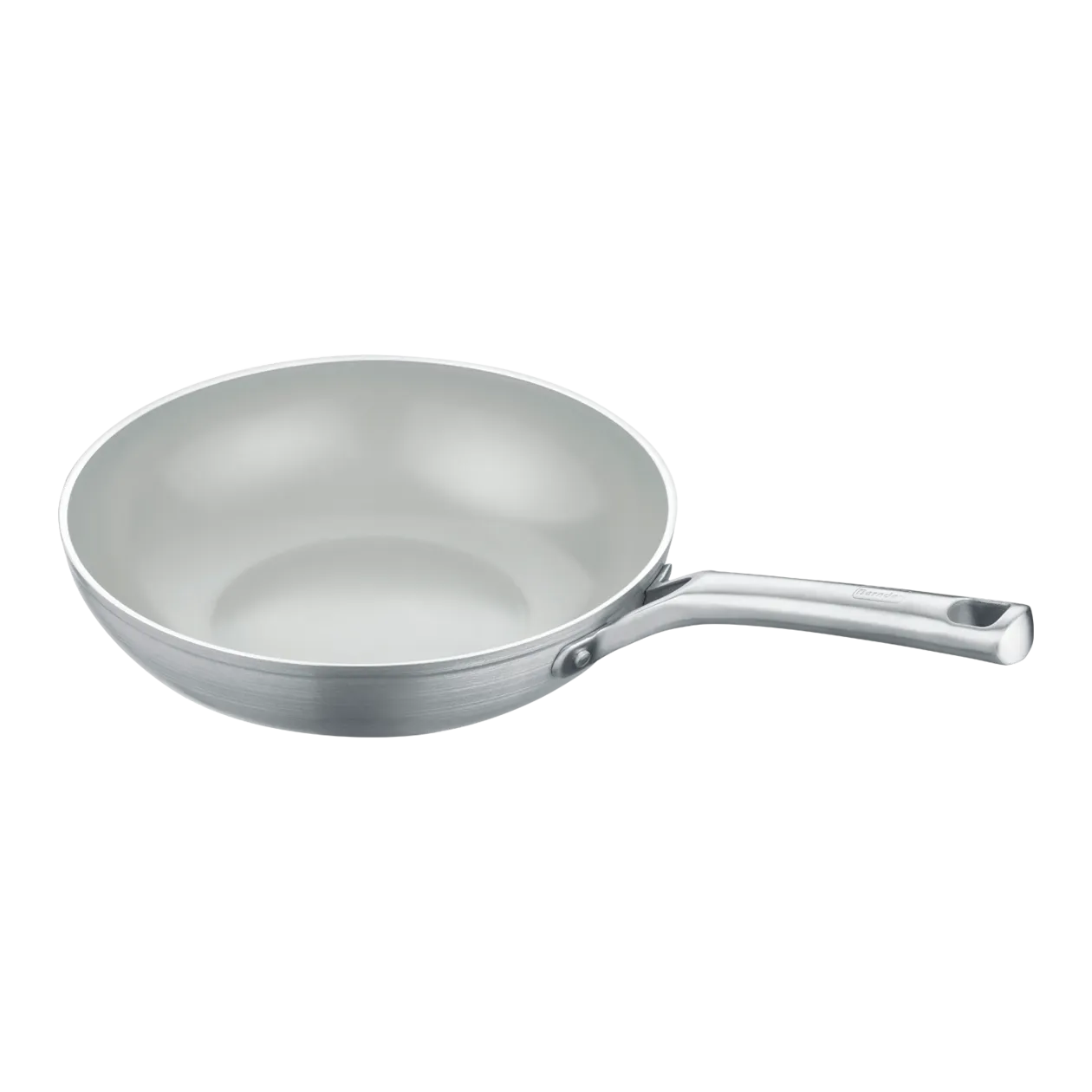 Berndes b.free Wok pour légumes en aluminium, 28 cm, gris