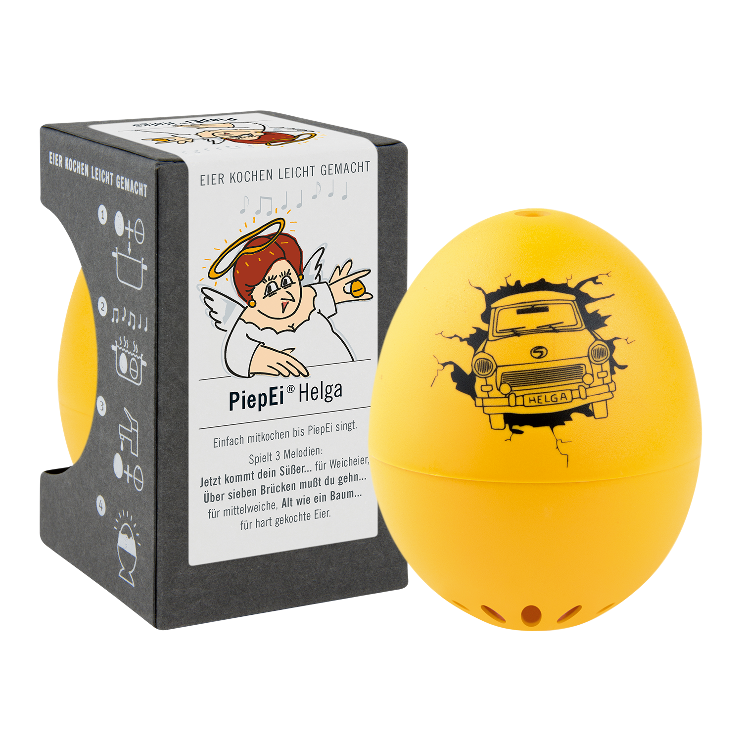 Brainstream Beepegg Egg Timer Helga Lufthansa Worldshop